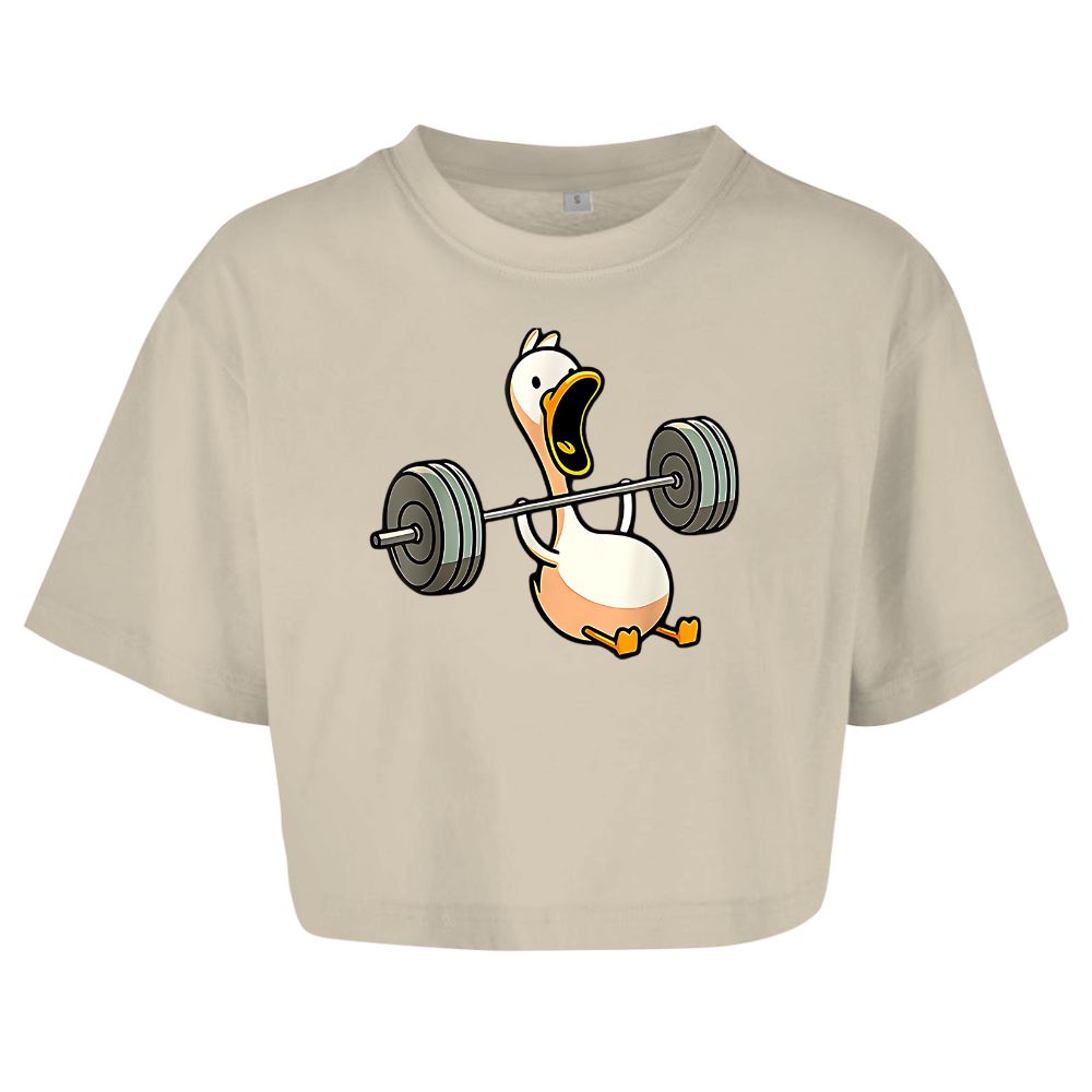 Fitness Duck Oversize Crop Top