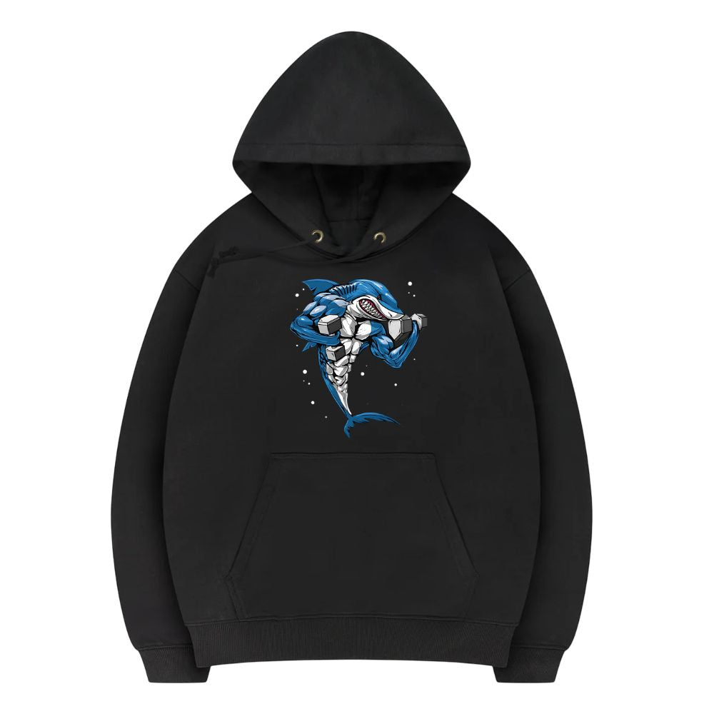 Fitness Shark Hoodie