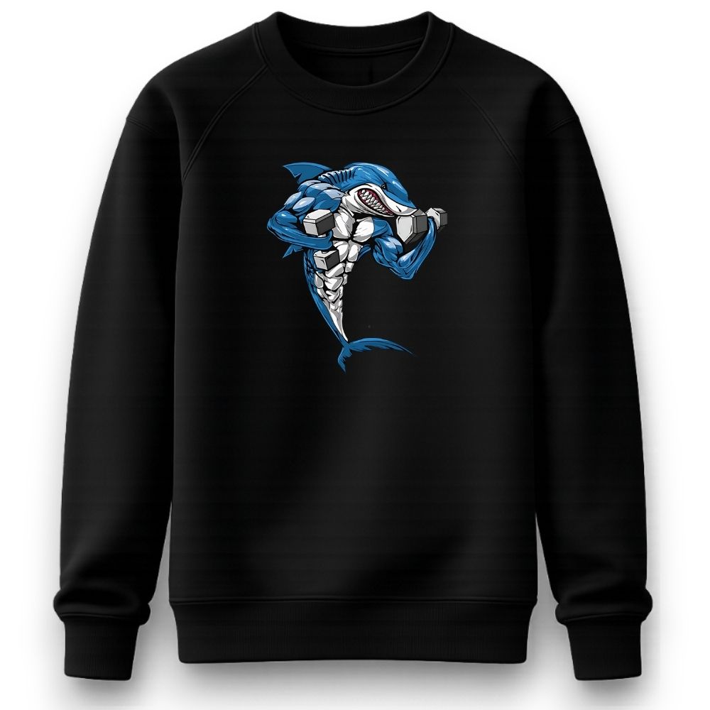 Fitness Shark Sweatshirt