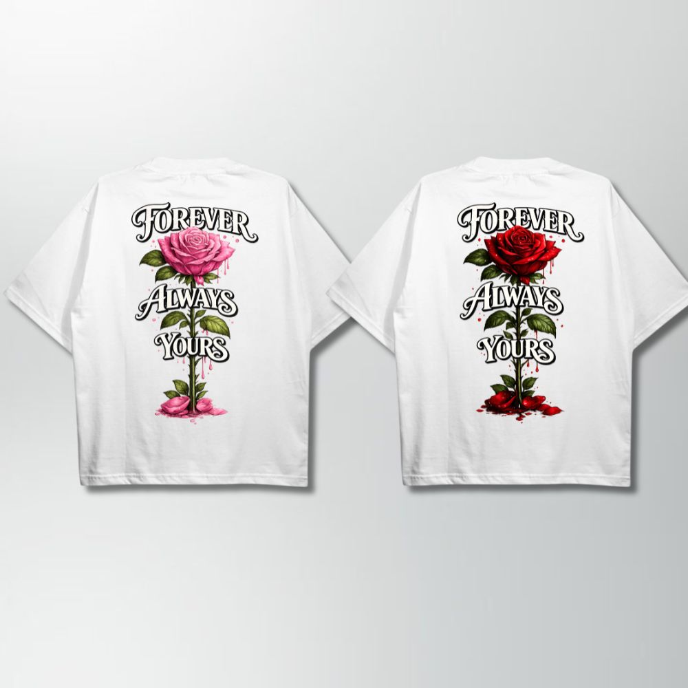Always Yours Couple Oversize Shirt