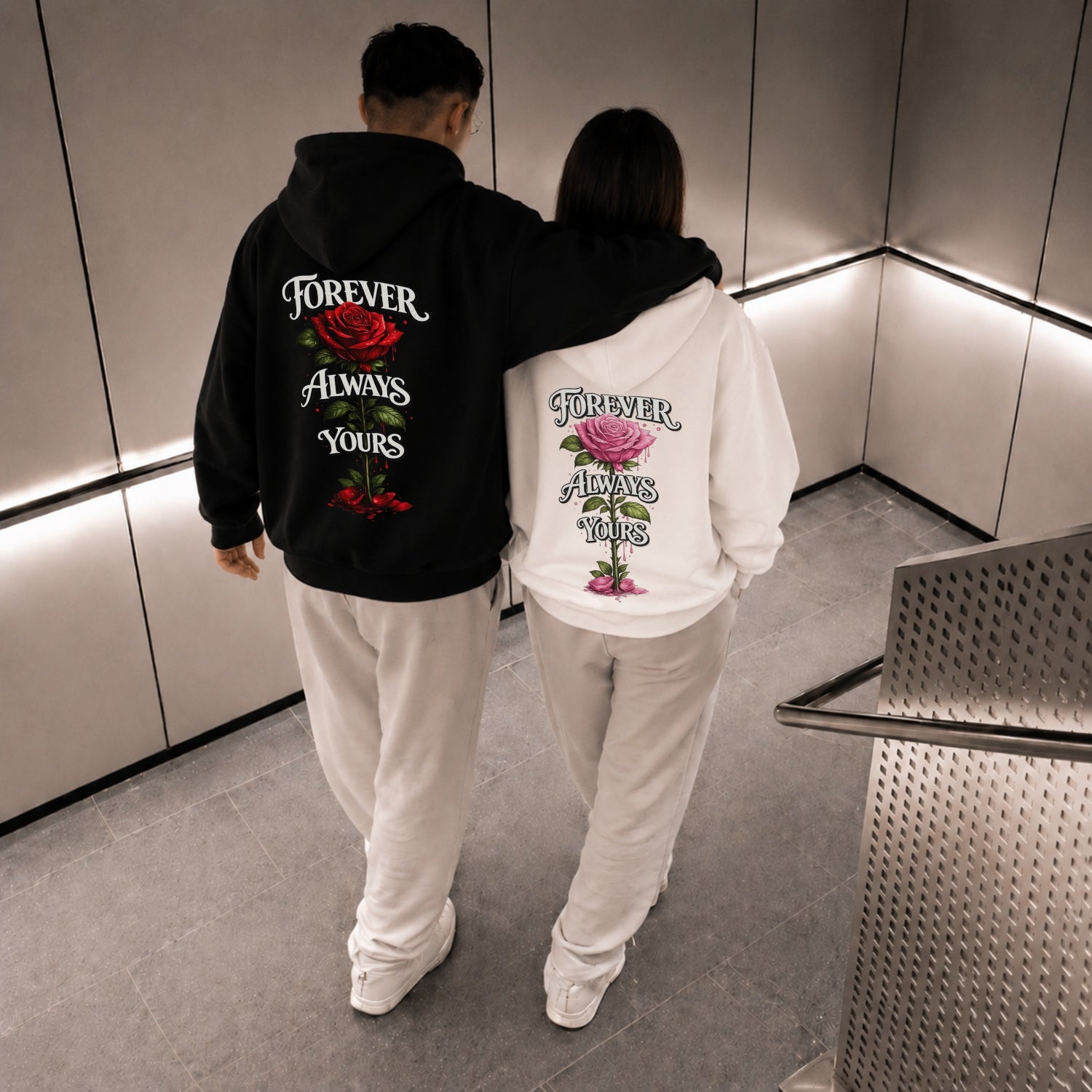 Always Yours Couple Hoodie