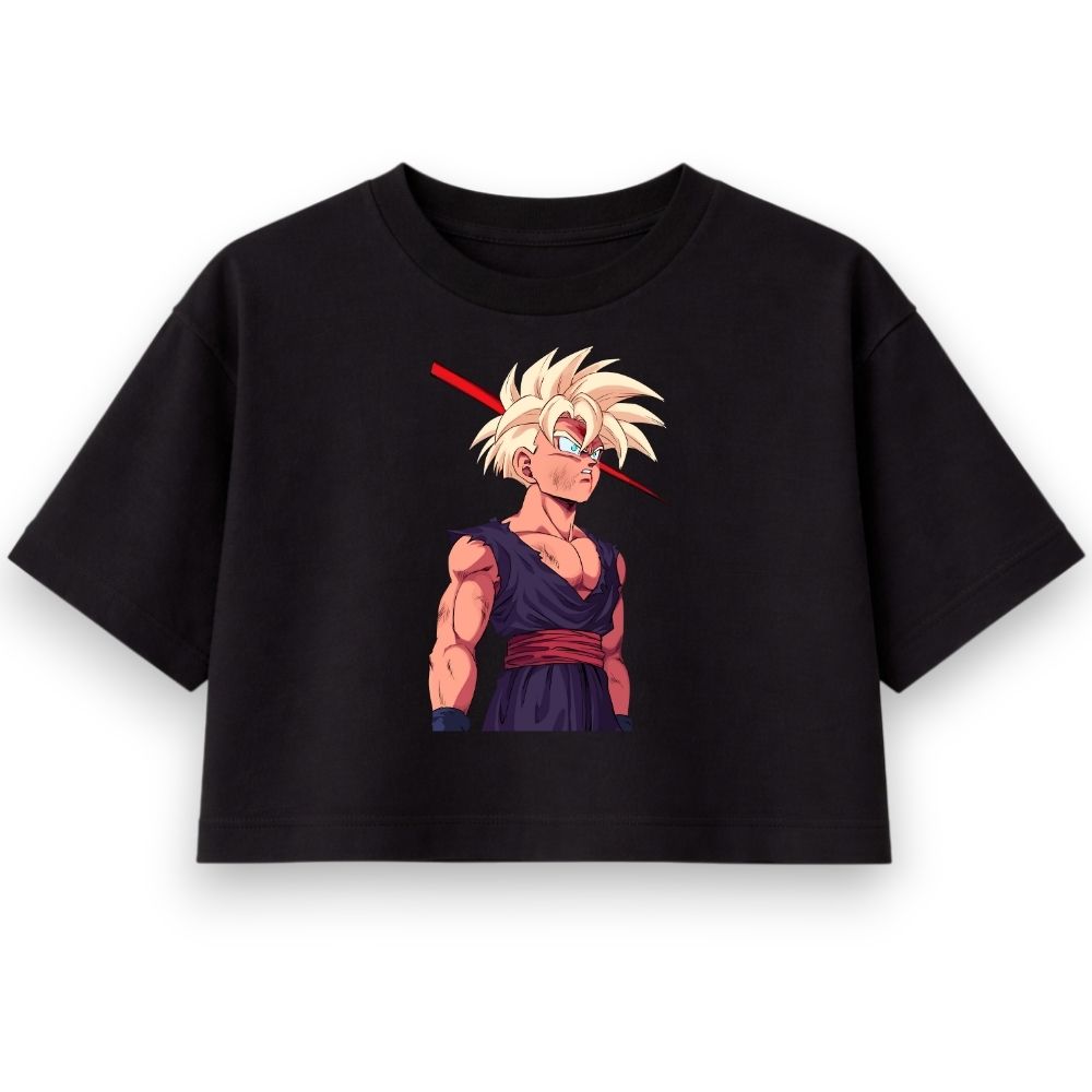 Gohan Oversize Crop Top