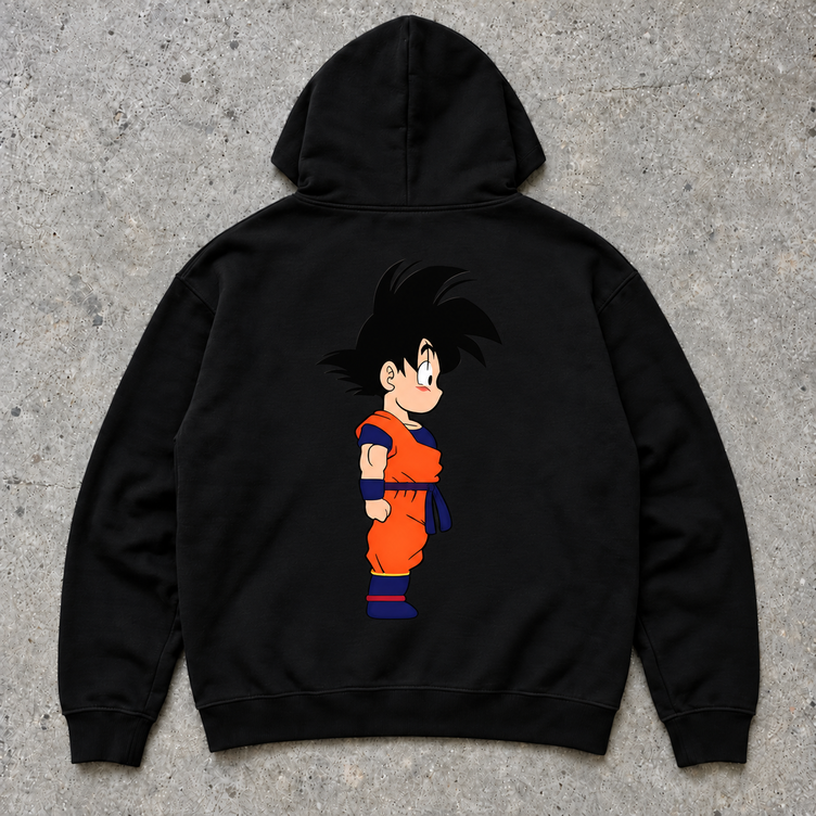 Goku Premium Hoodie Schwarz