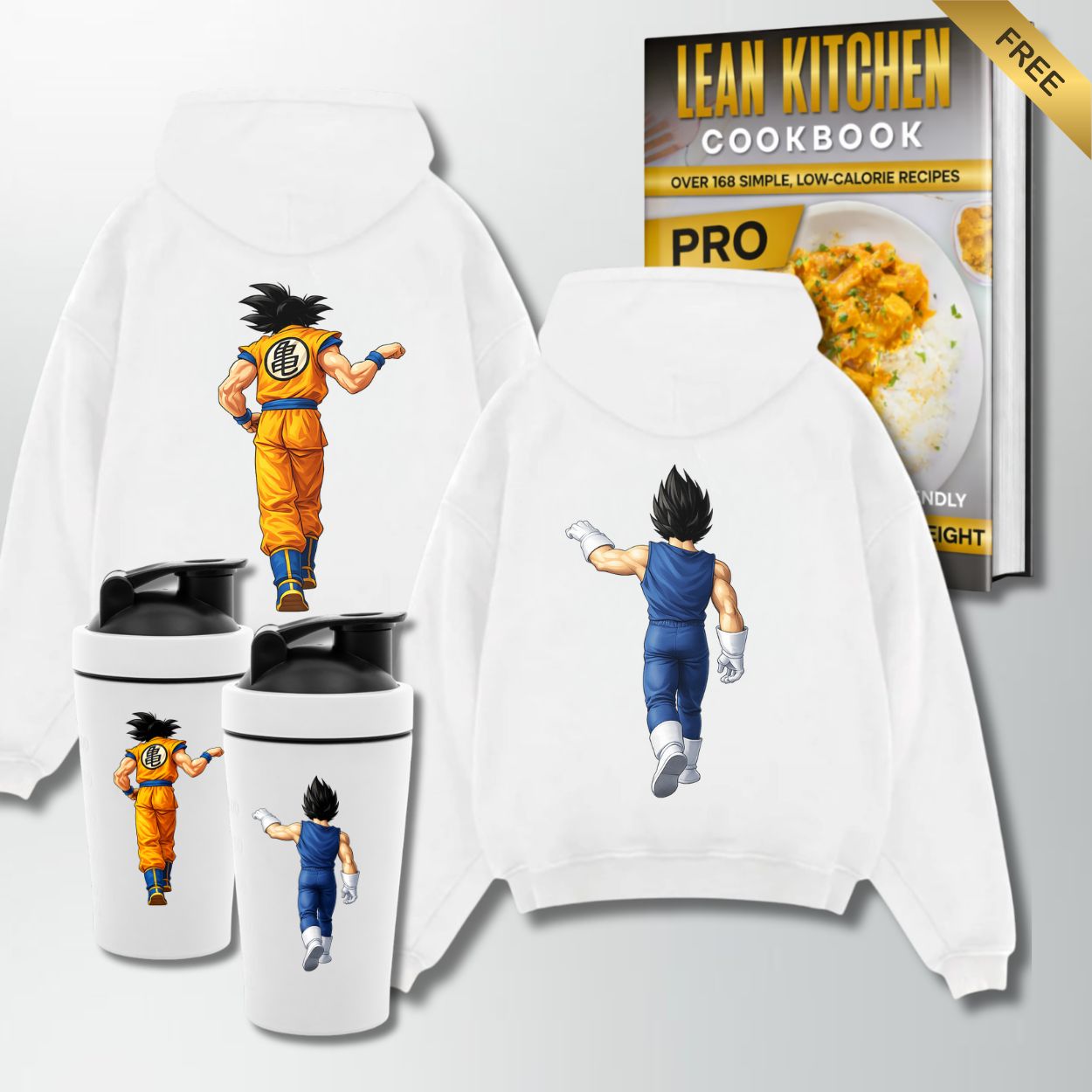 Goku x Vegeta Elite Gym Set