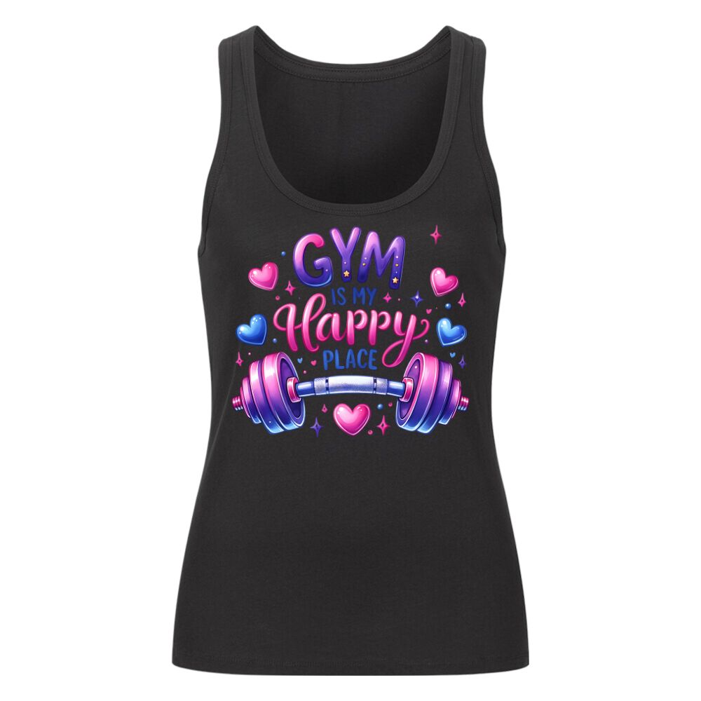 Gym Is My Happy Place Damen Tank Top