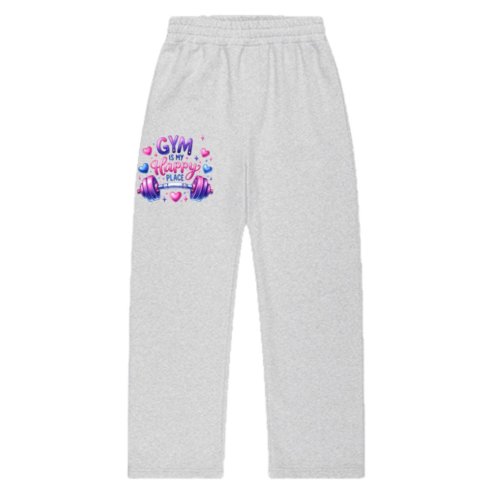 Gym Is My Happy Place Oversize Jogginghose