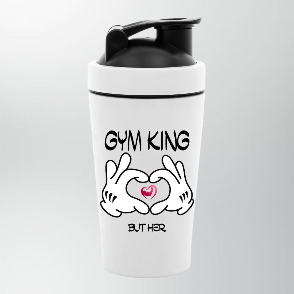 Gym King Edelstahl Shaker