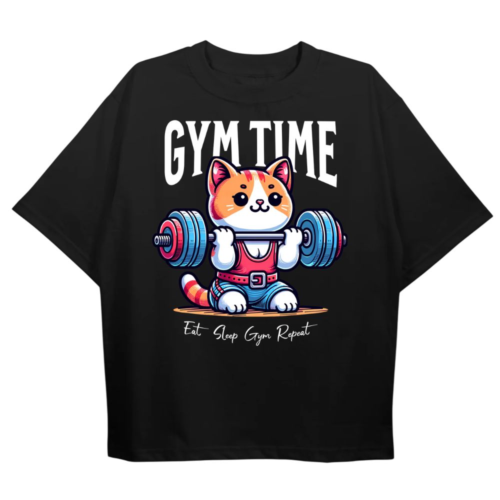 Gym Time Oversize Shirt