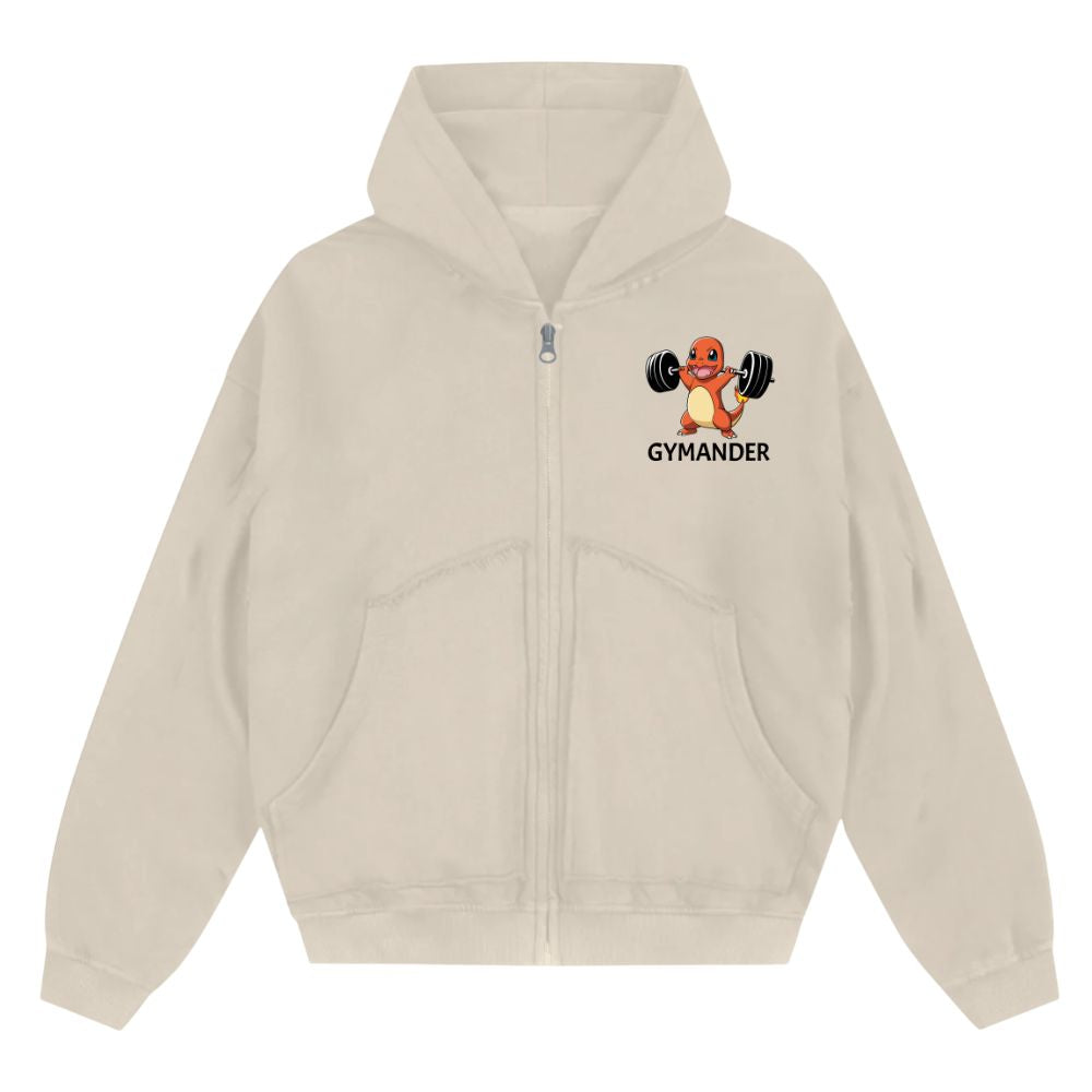 Gymander Oversize Zipper Hoodie