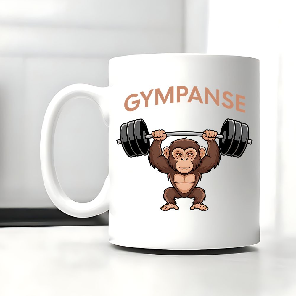 Gympanse Tasse