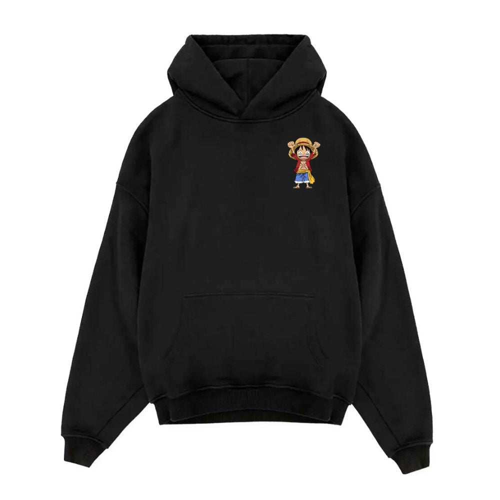 Happy Ruffy Oversize Hoodie