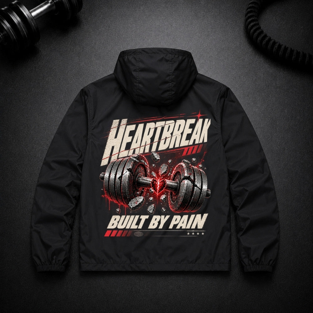 Heartbreak Performance Jacke Schwarz Backprint