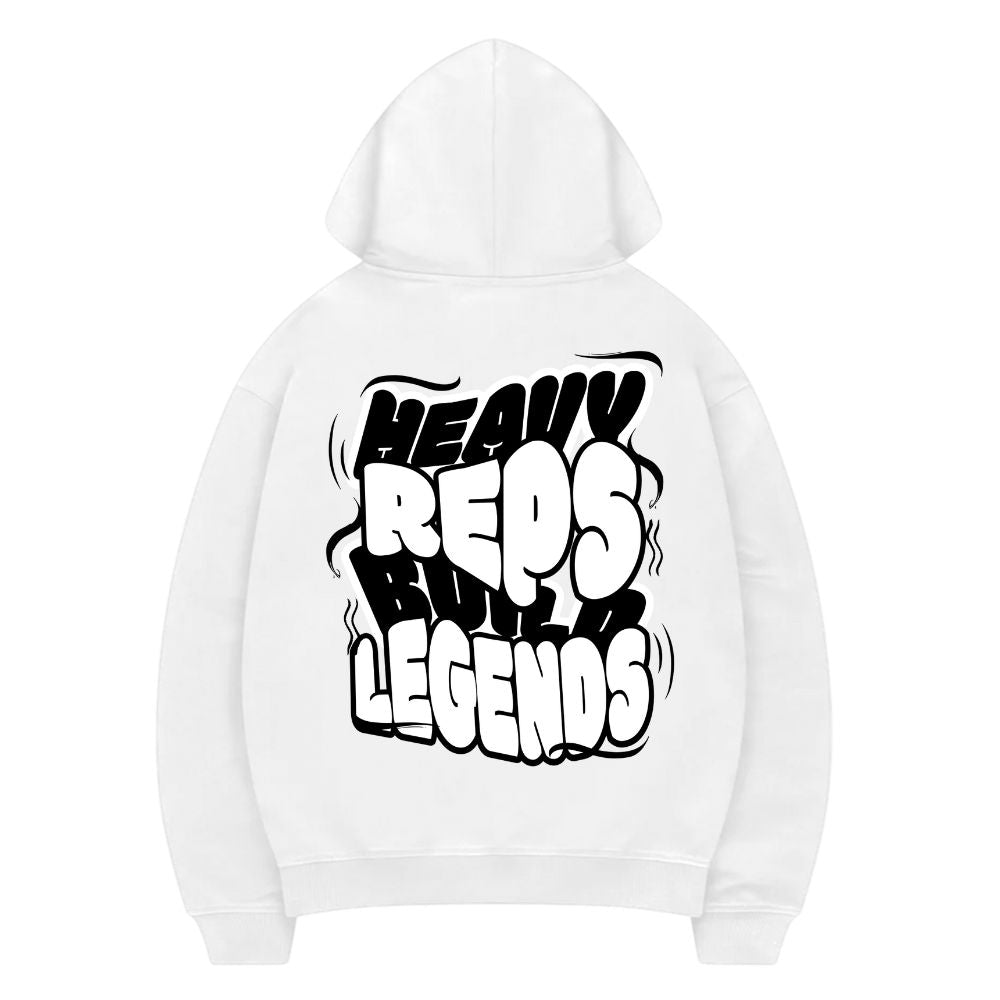 Heavy Reps Build Legends Hoodie