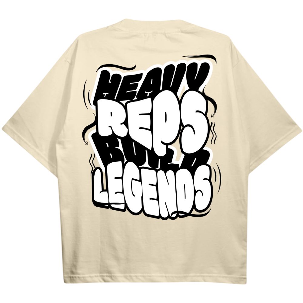 Heavy Reps Build Legends Oversize Shirt