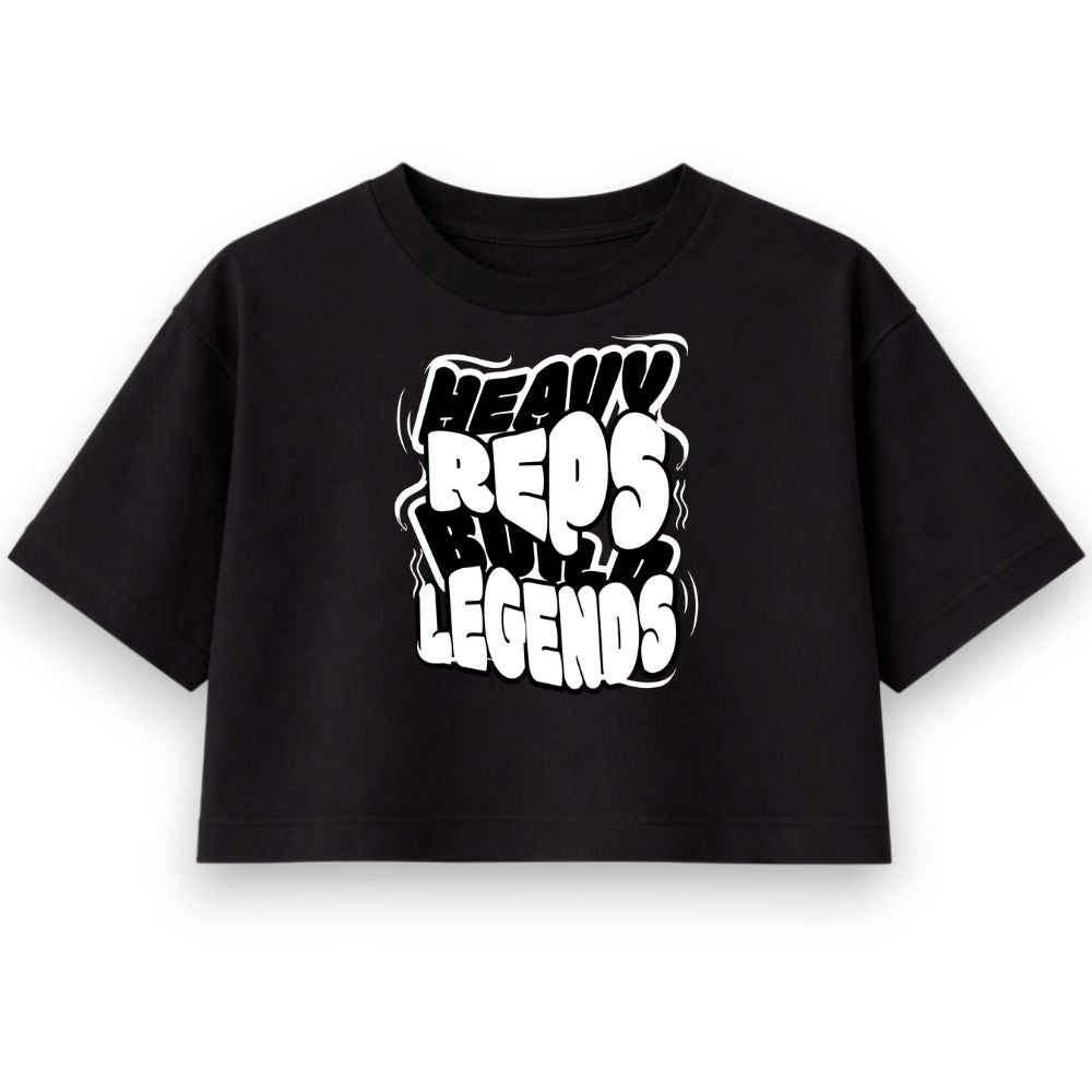 Heavy Reps Oversize Crop Top