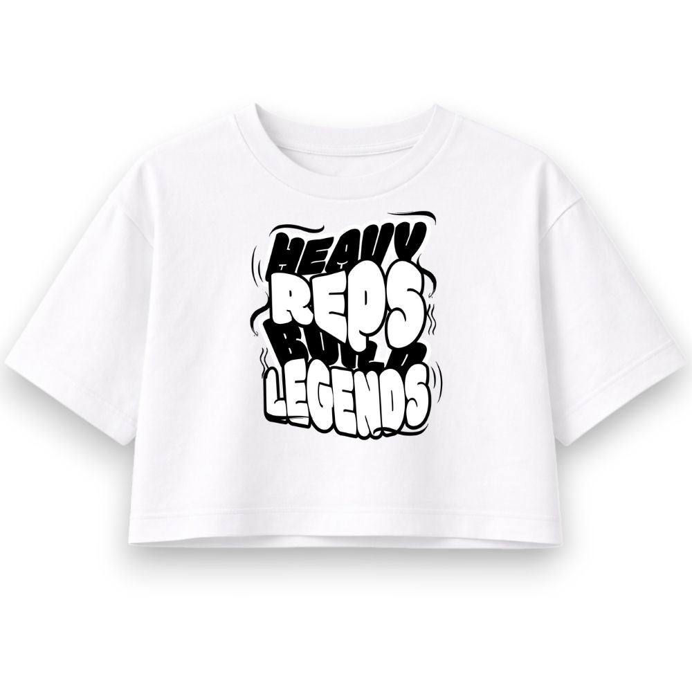 Heavy Reps Oversize Crop Top