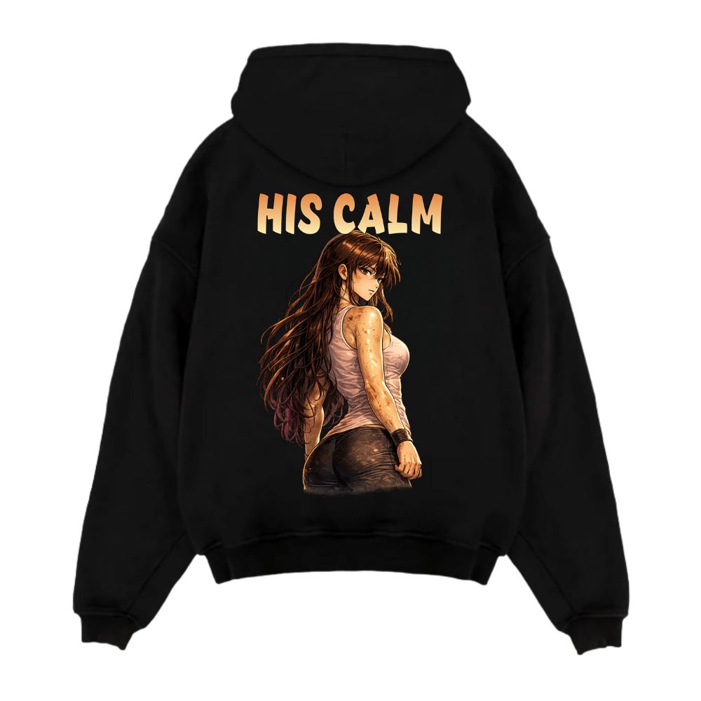 His Calm Oversize Hoodie