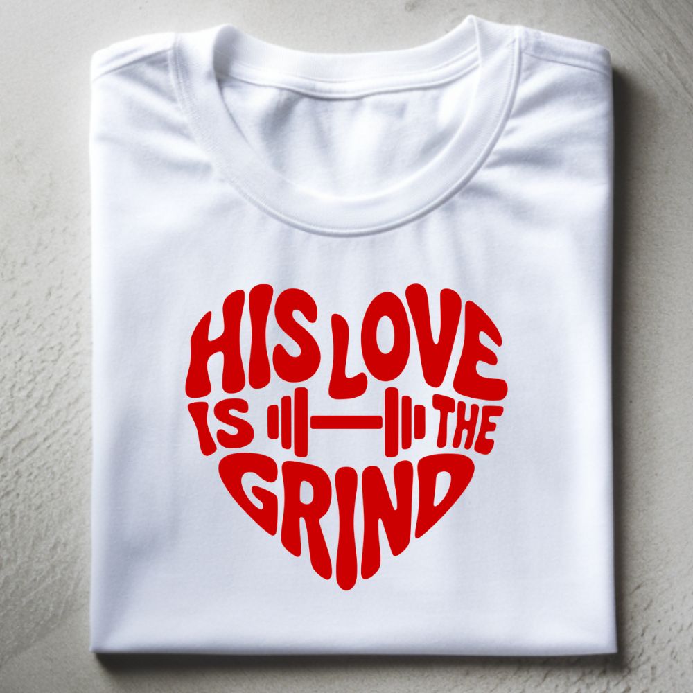 His Love Is The Grind Oversize Shirt