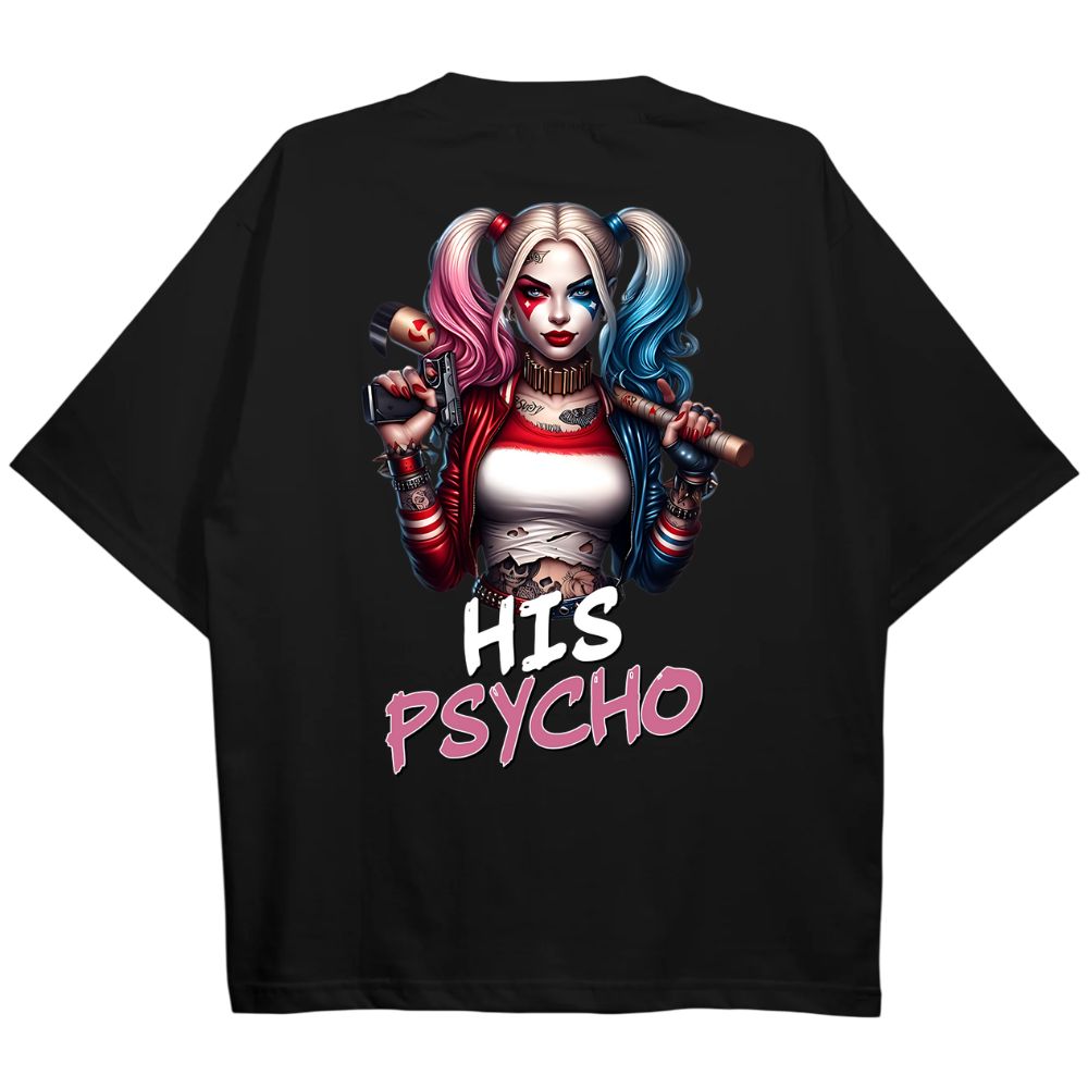 His Psycho Oversize Shirt