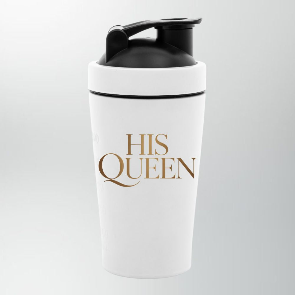 His Queen Edelstahl Shaker