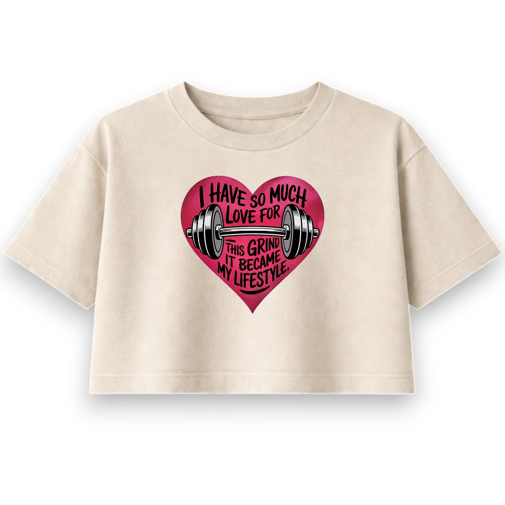 My Lifestyle Oversize Crop Top