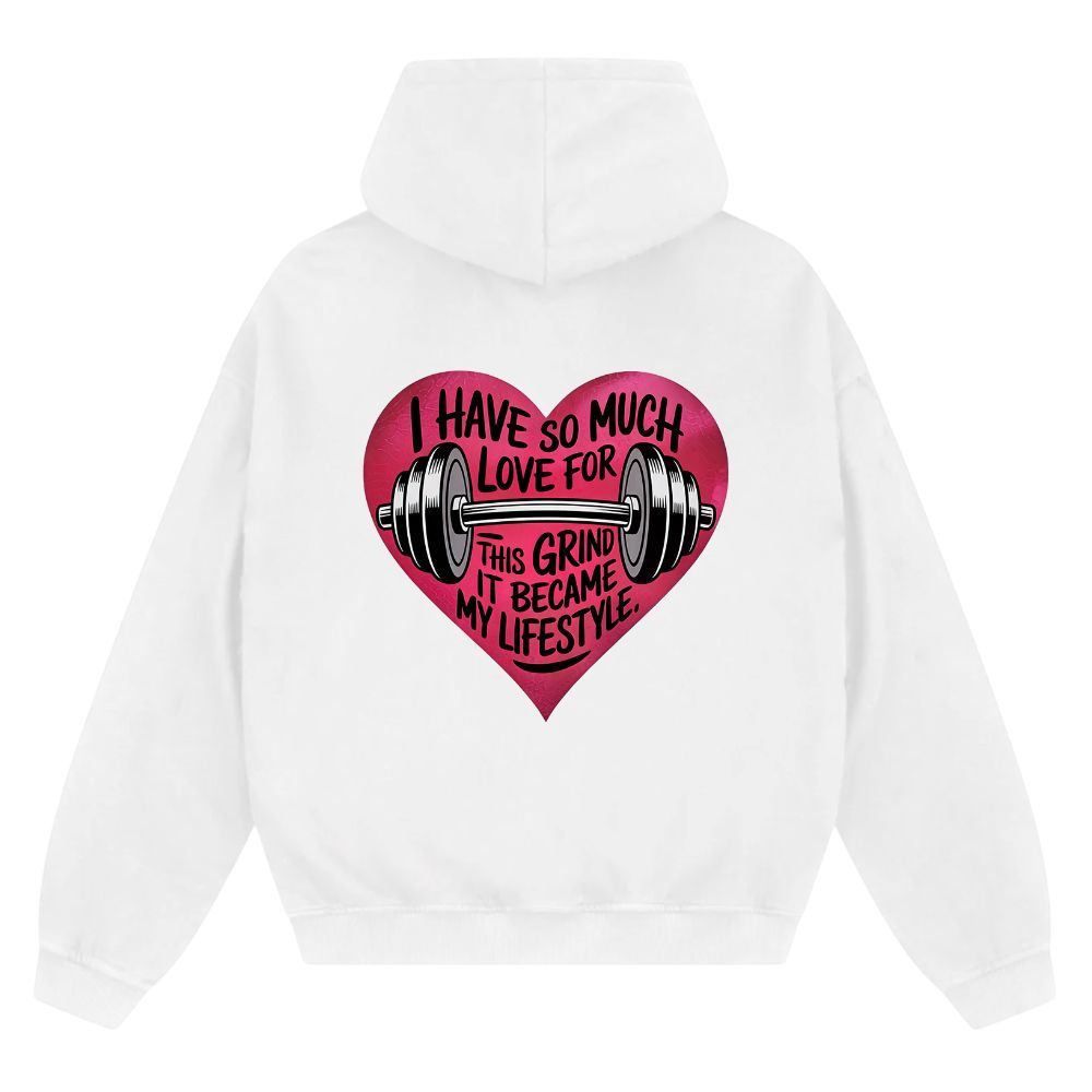 My Lifestyle Oversize Zipper Hoodie