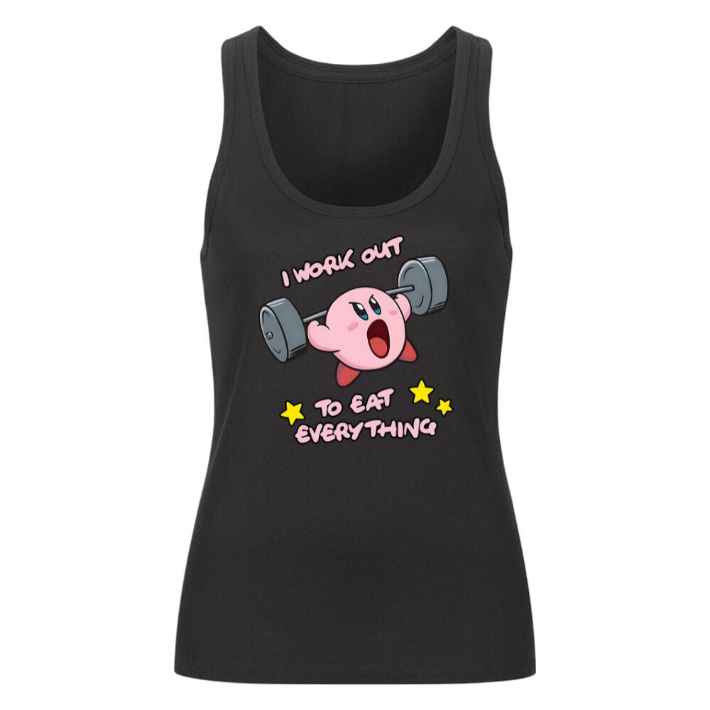 I Workout To Eat Everything Damen Tank Top