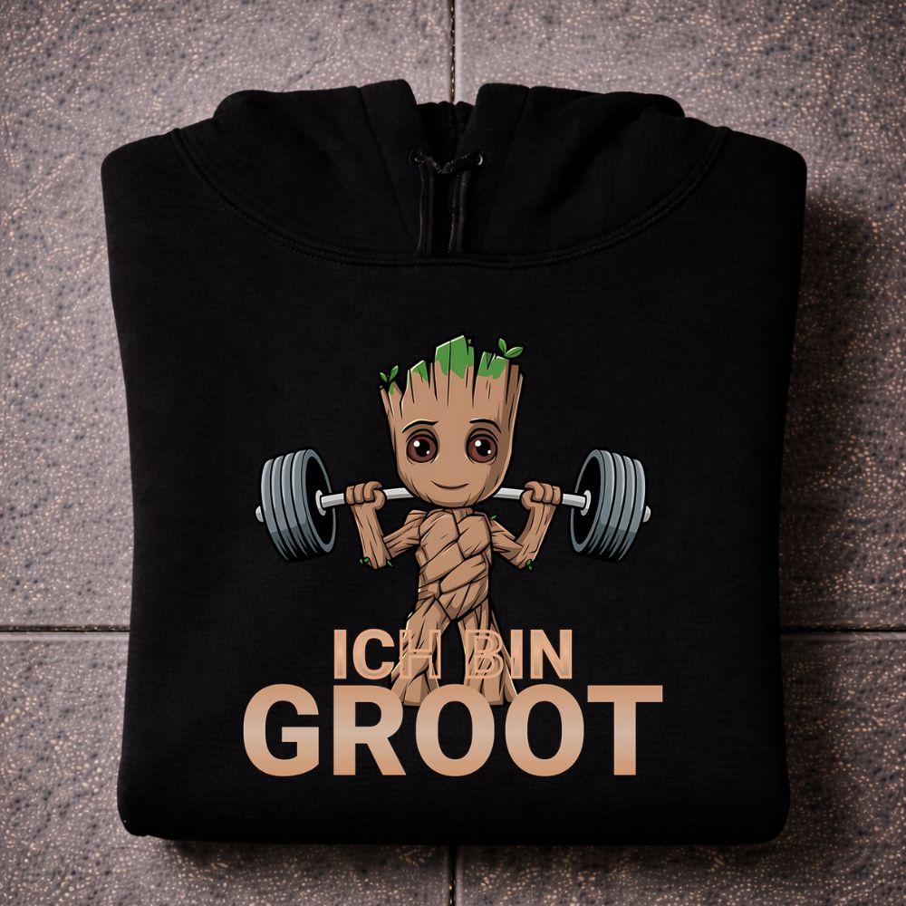 Ich Bin Groot Oversize Hoodie