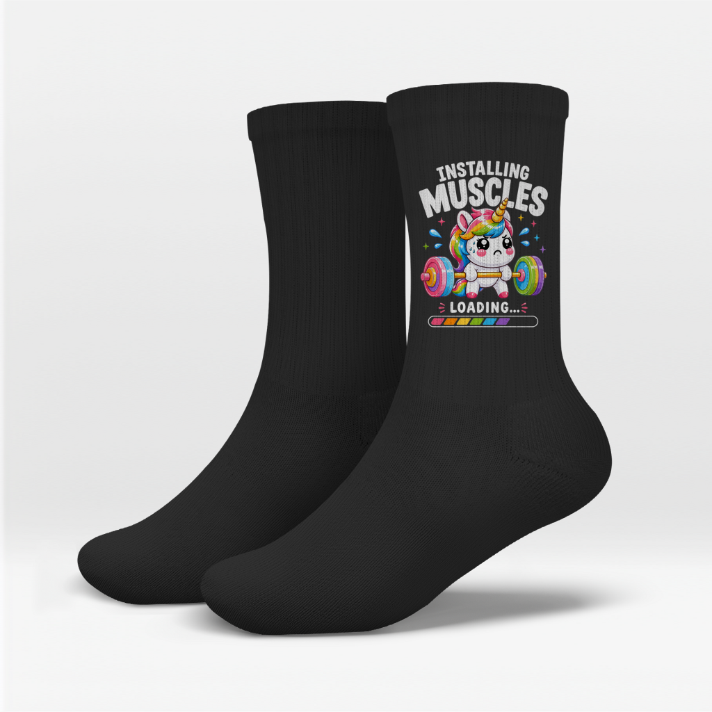 Installing Muscles Socken