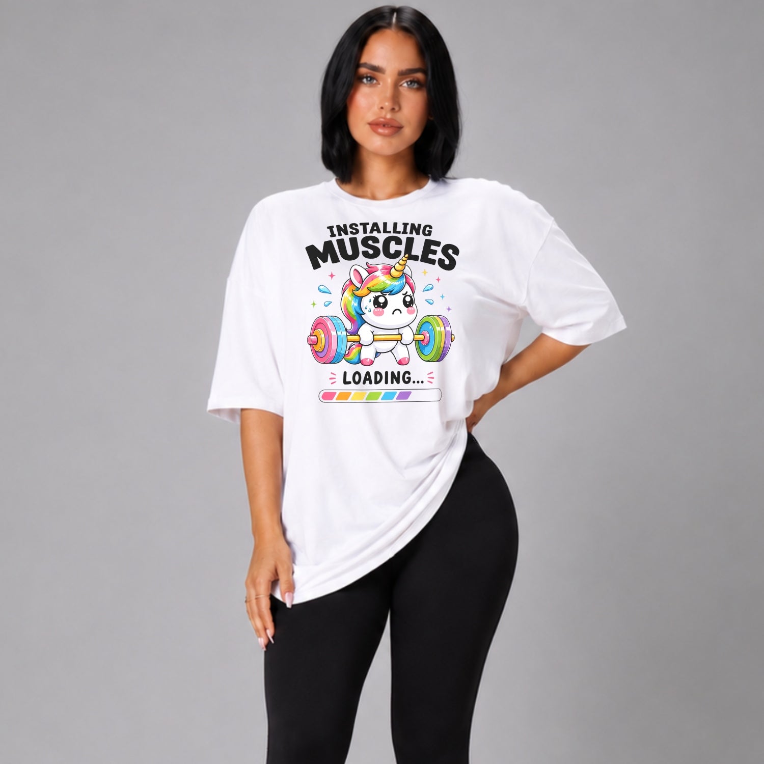Installing Muscles Oversize Shirt