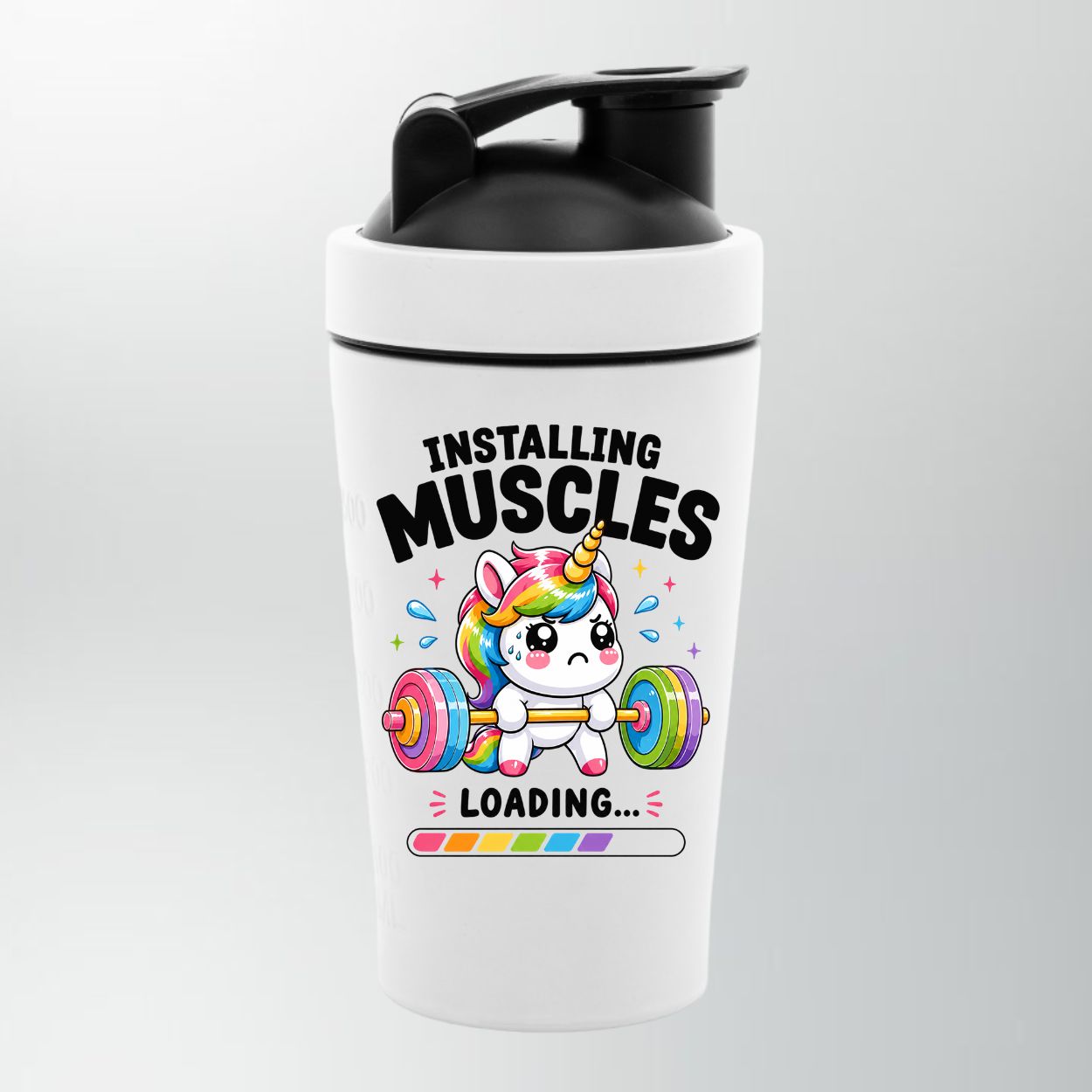 Installing Muscles Edelstahl Shaker