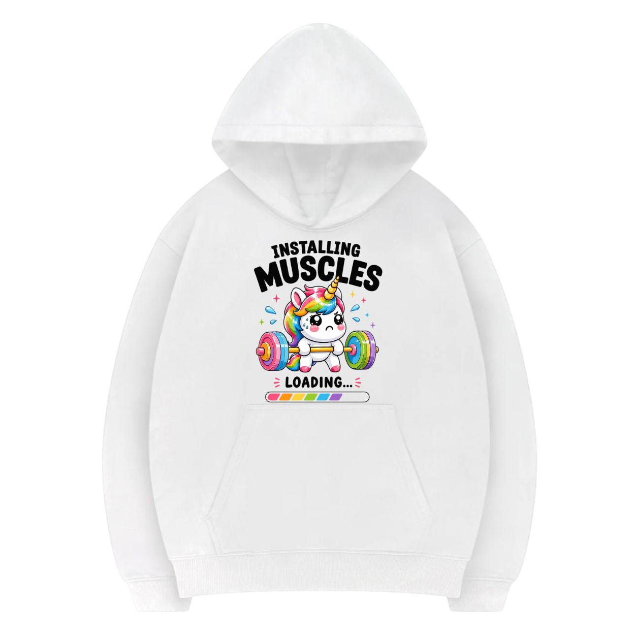 Installing Muscles Hoodie