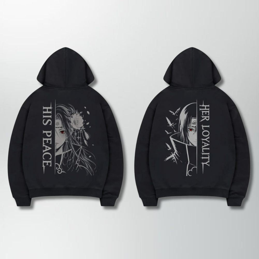Itachi Izumi Naruto Couple Hoodie