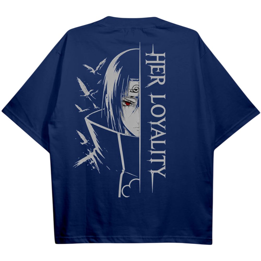 Itachi Uchiha Her Loyality Oversize Shirt