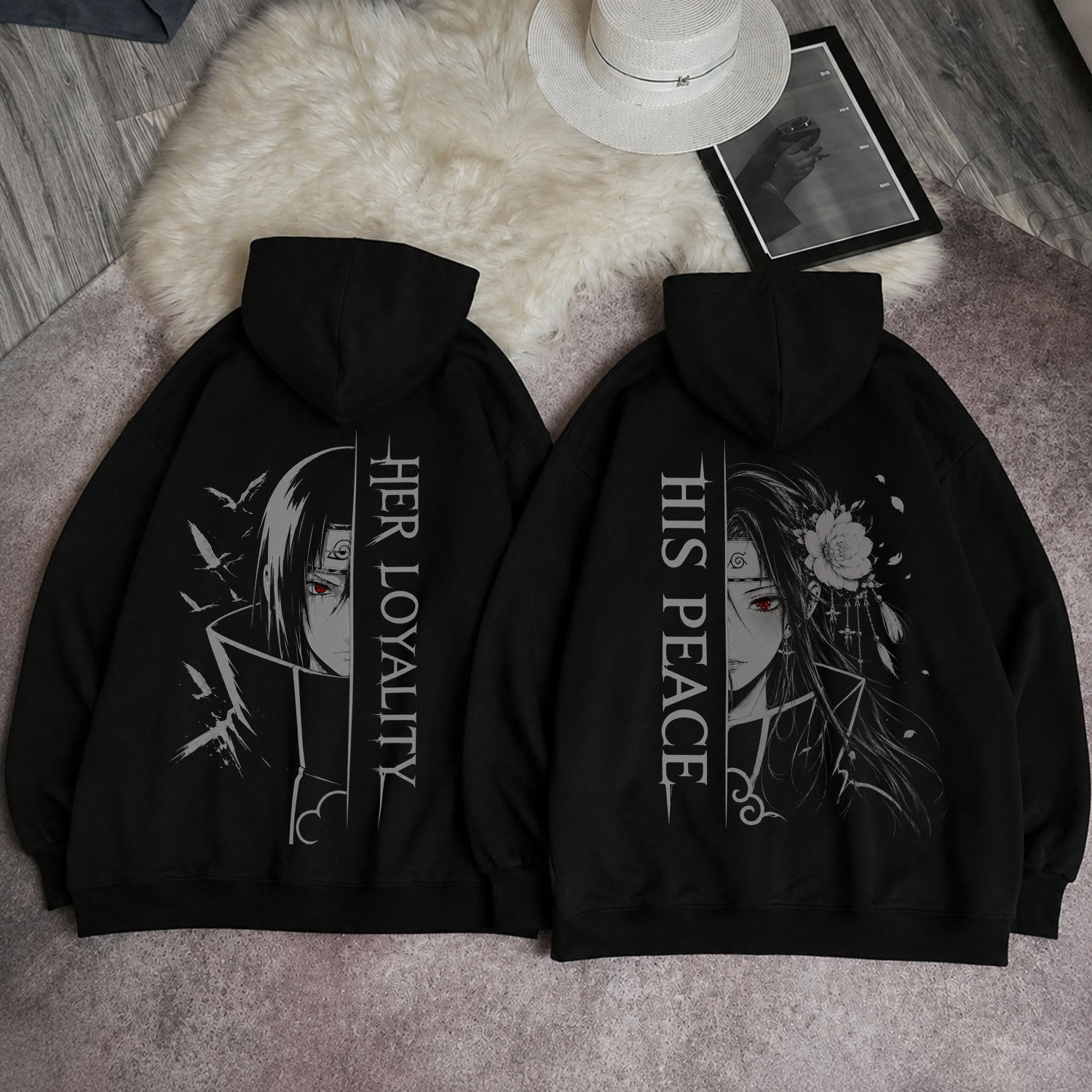 Itachi Izumi Naruto Couple Hoodie