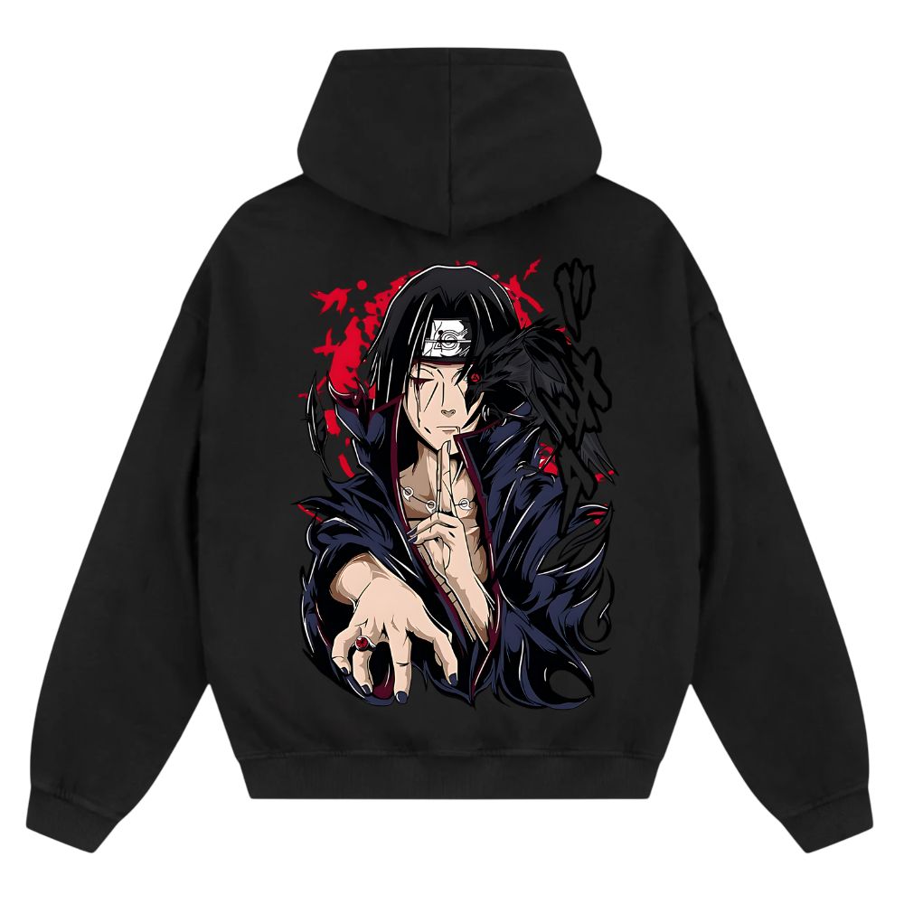Itachi Uchiha Oversize Zipper Hoodie