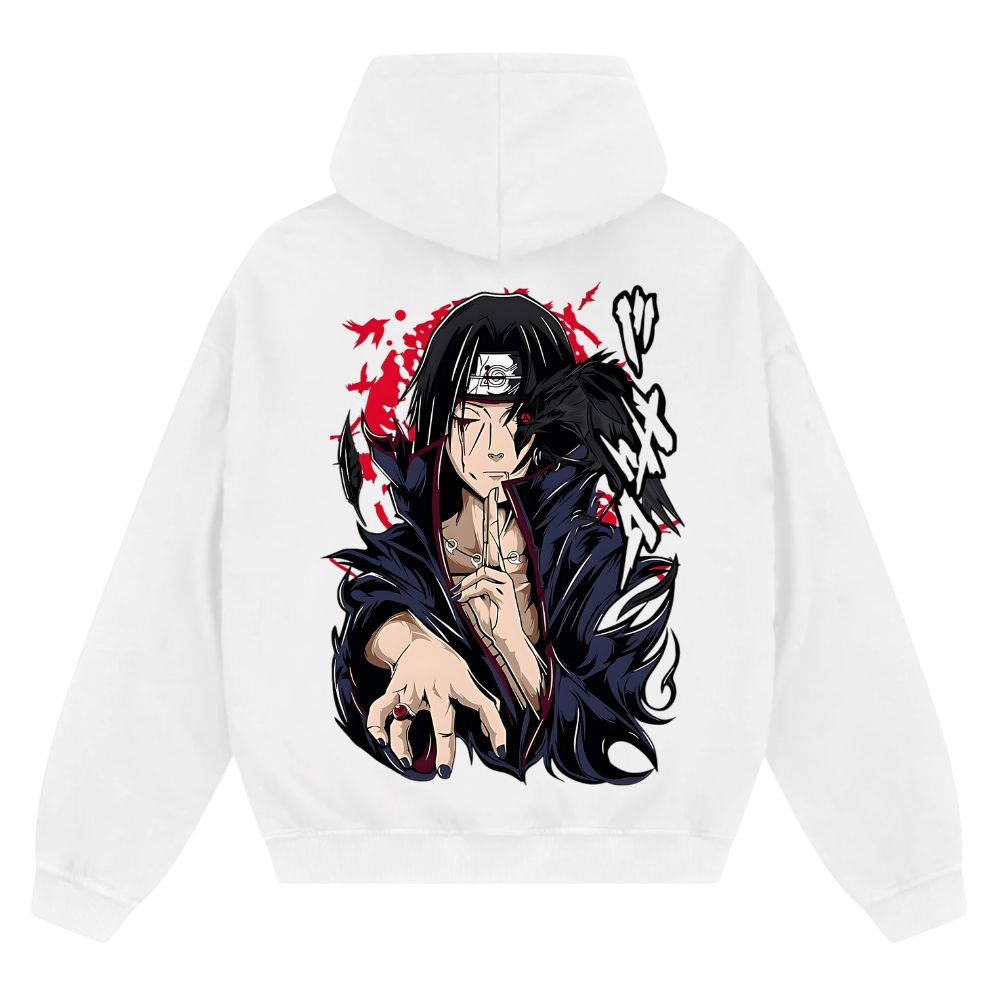 Itachi Uchiha Oversize Zipper Hoodie