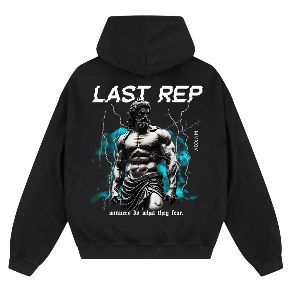 Last Rep Oversize Zipper Hoodie