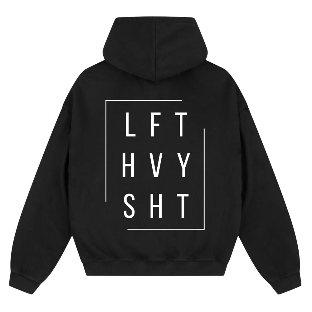 Lift Heavy Shit Oversize Zipper Hoodie