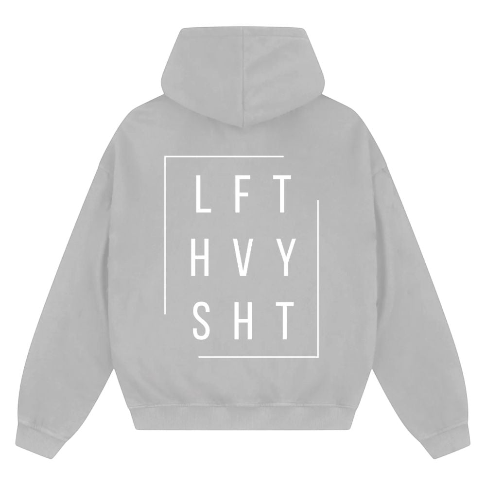 Lift Heavy Shit Oversize Zipper Hoodie