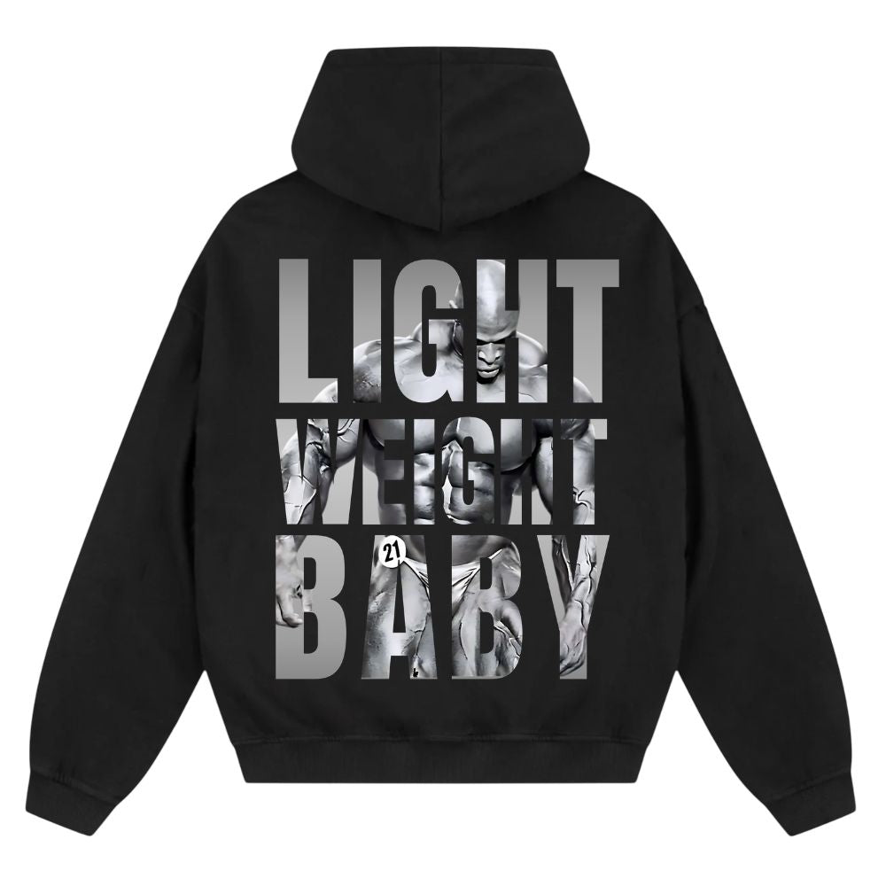 Light Weight Baby Oversize Zipper Hoodie