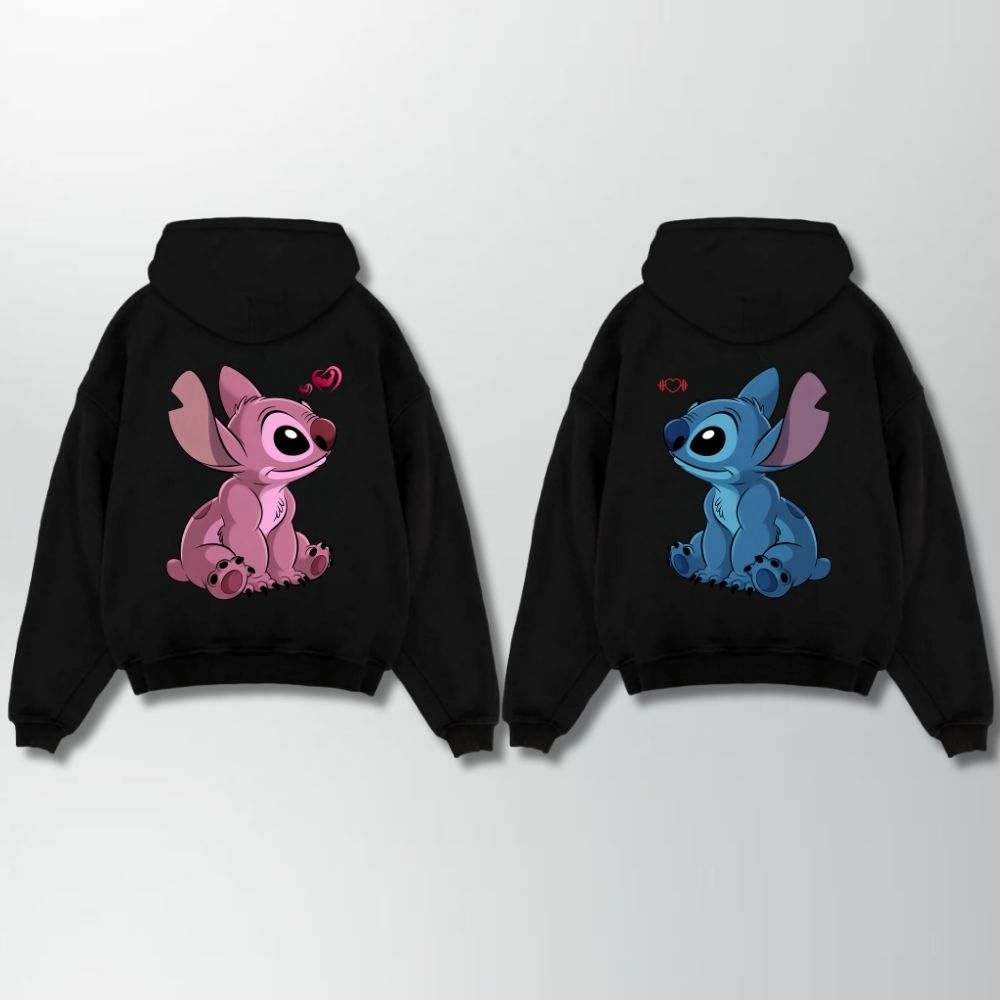Little Monster Couple Oversize Hoodie