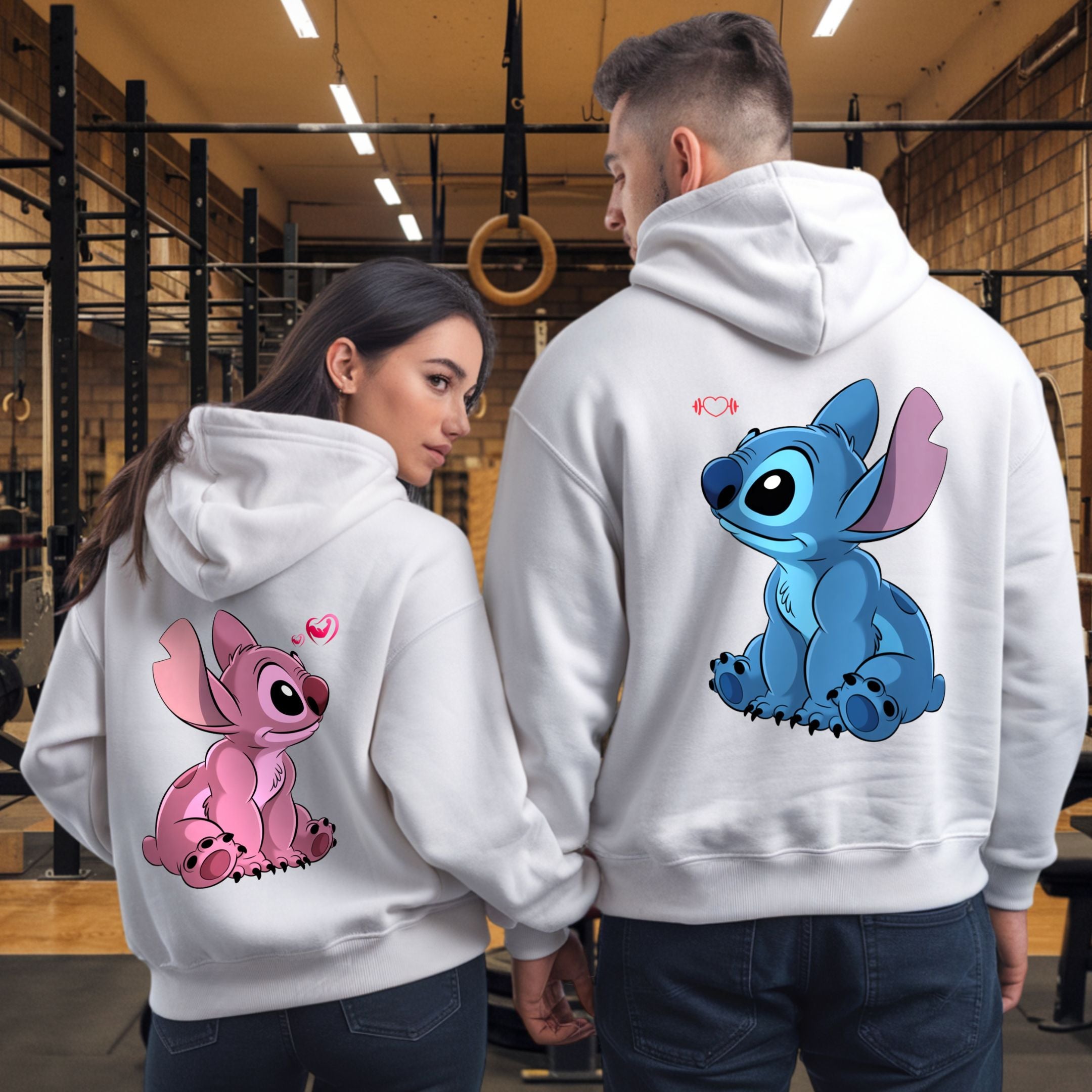 Little Monster Couple Hoodie