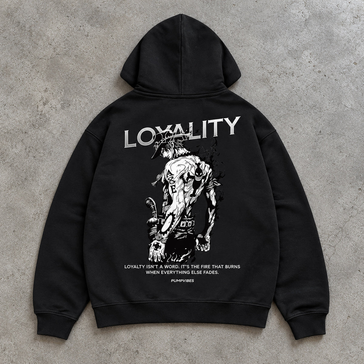 Loyality Premium Hoodie Schwarz