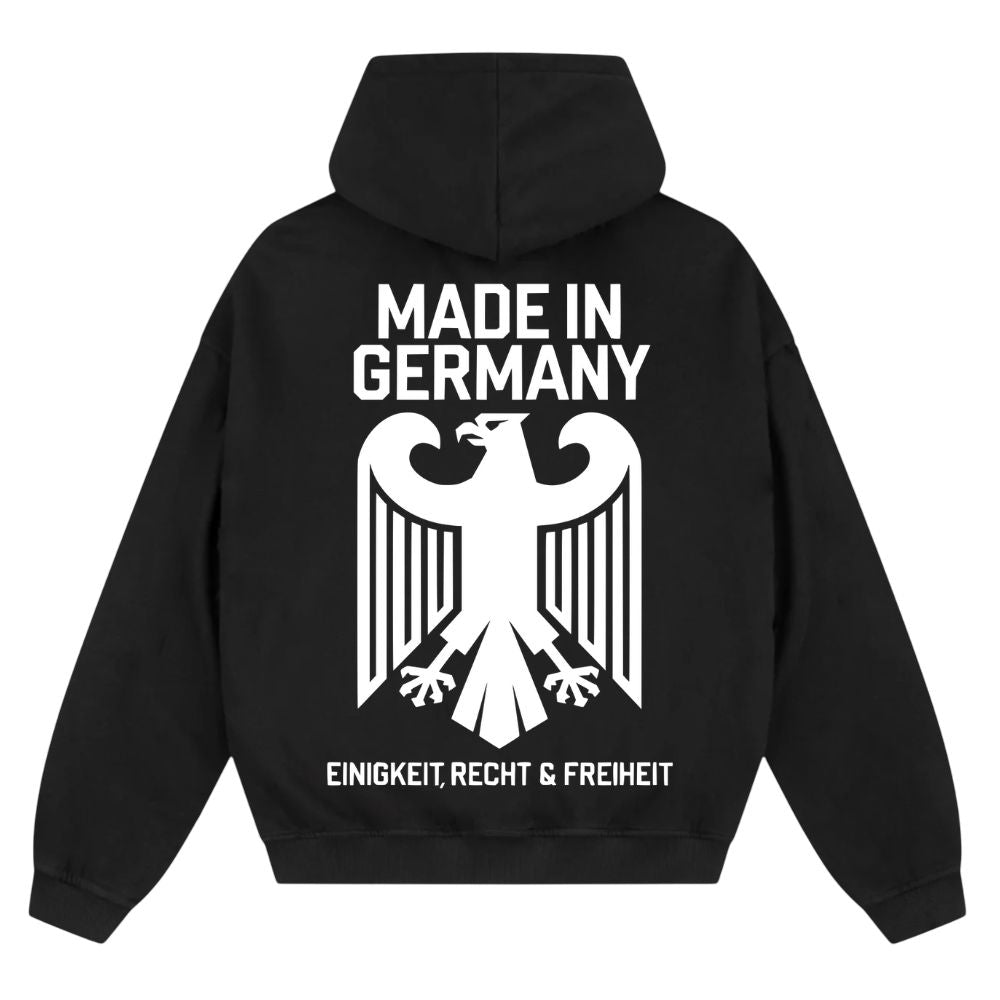 Made In Germany Oversize Zipper Hoodie