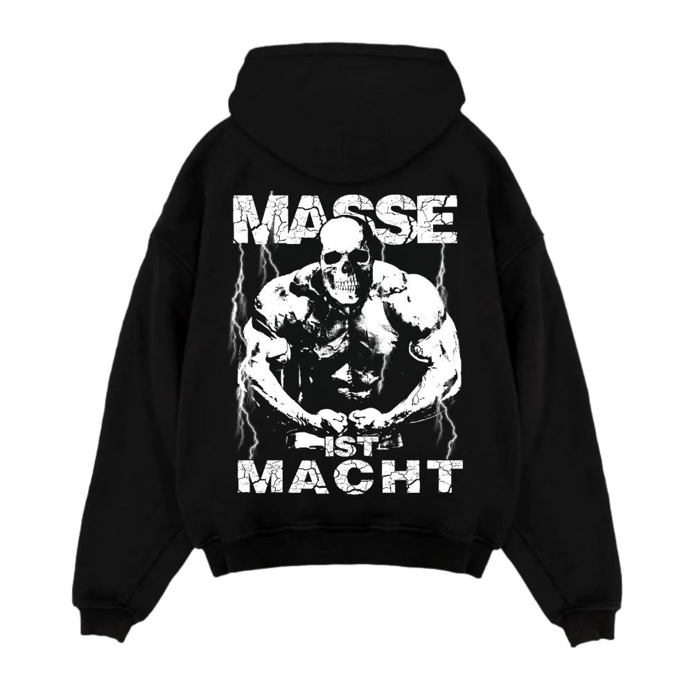 Masse Ist Macht Oversize Hoodie