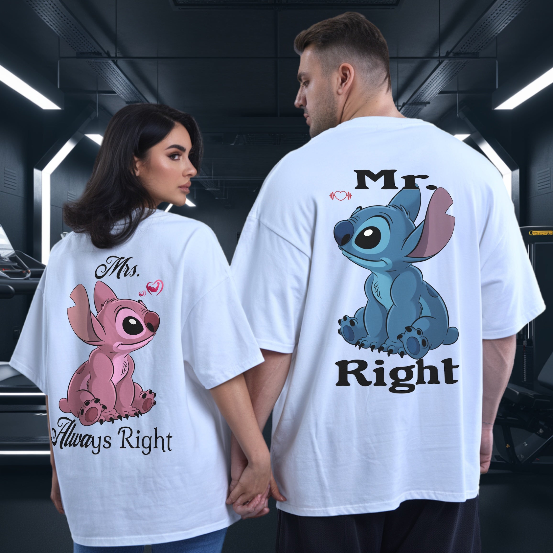 Mrs And Ms Right Couple Shirt