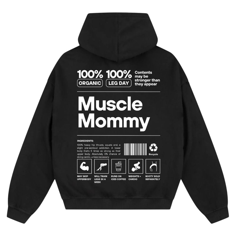 Muscle Mummy Oversize Zipper Hoodie