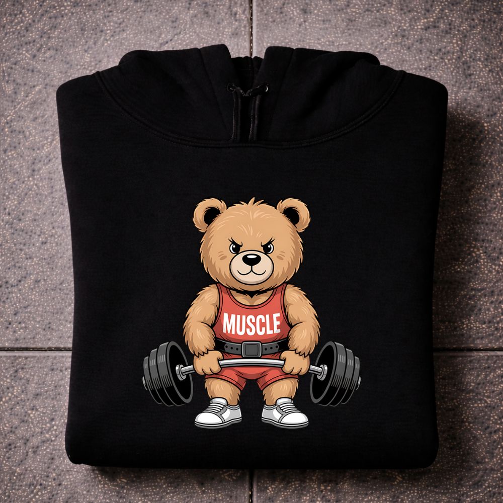 Muscle Teddy Oversize Hoodie
