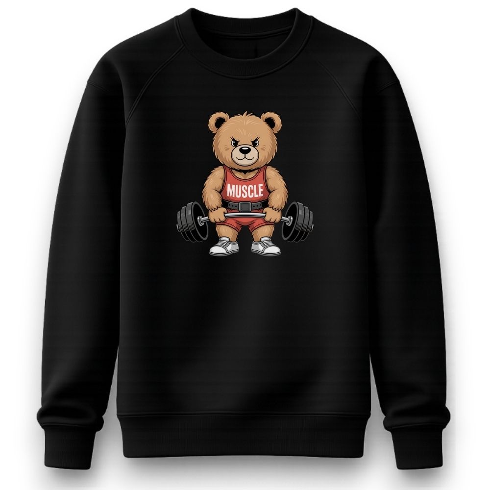 Muscle Teddy Sweatshirt